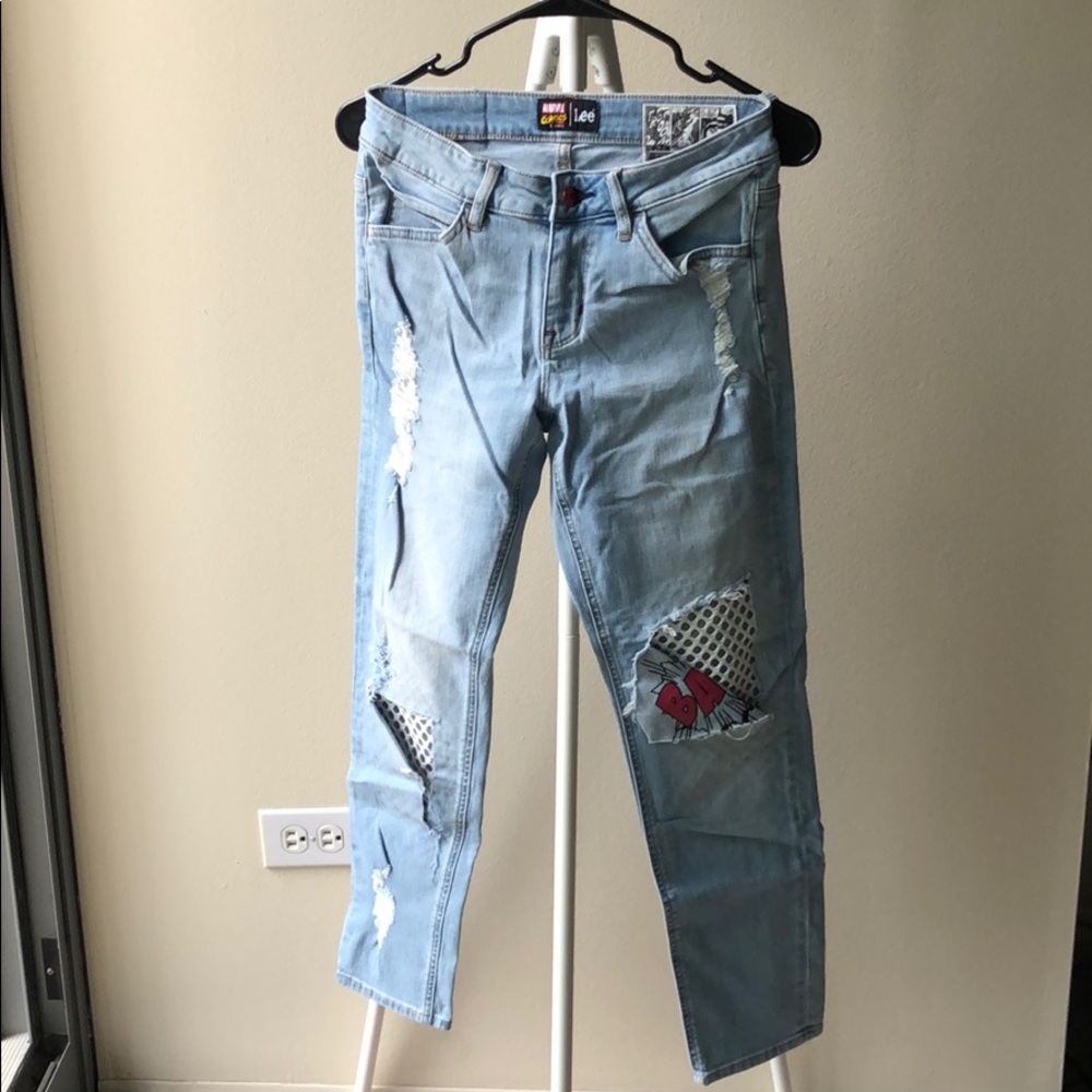Lee x Marvel jeans